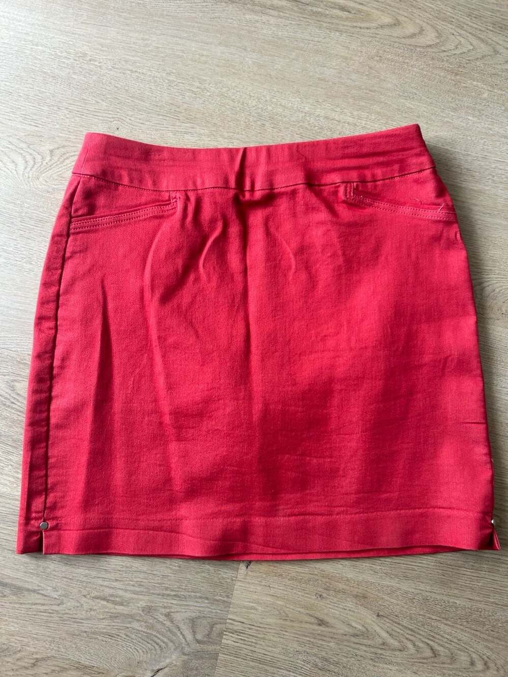 Croft & Barrow The Effortless Stretch Skort Red Size 6 Regular